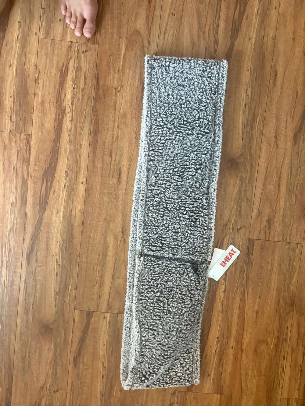 32 Degrees Plush Infinity Scarf in Gray